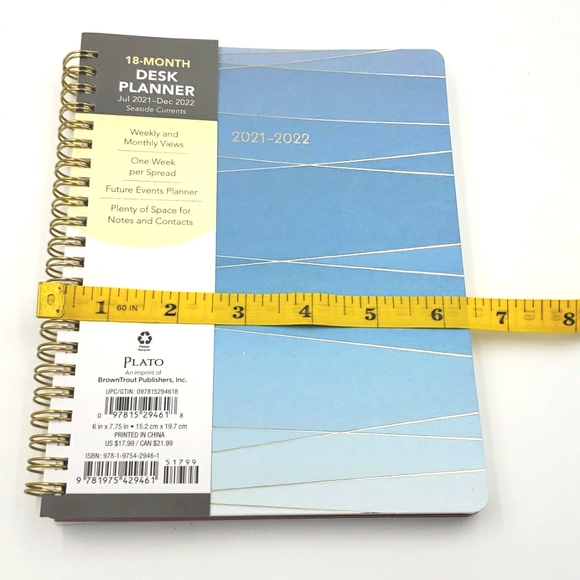 FREE W/PURCHASE PLATO 18 Month Desk Planner - Picture 4 of 6